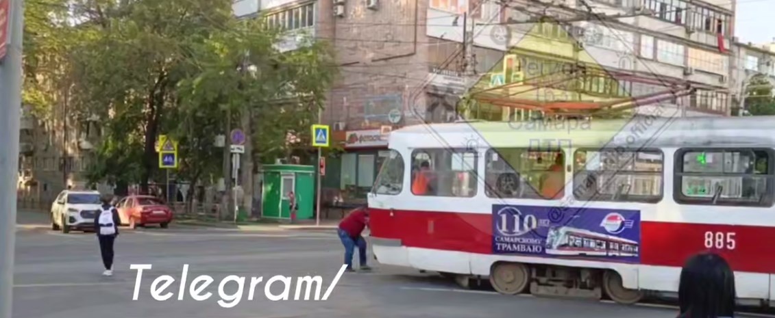    Фото: скриншот видео из ТГ-канала Самара ДТП