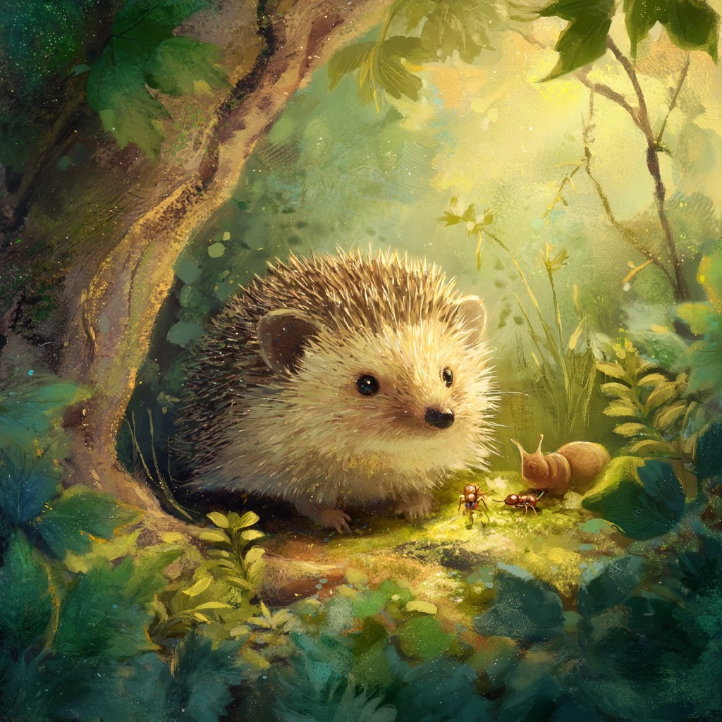 Ежи и их «соседи» — насекомые