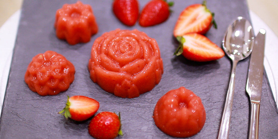 Детское лакомство из клубники. Домашний клубничный мармелад с агар-агаром.