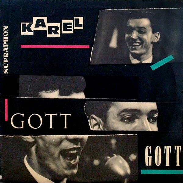Оригинальная обложка LP "Zpívá Karel Gott", 1965