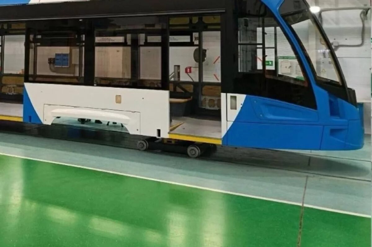    Собянин: в Москву поставят 100 новых трамваев «Львенок-Москва»