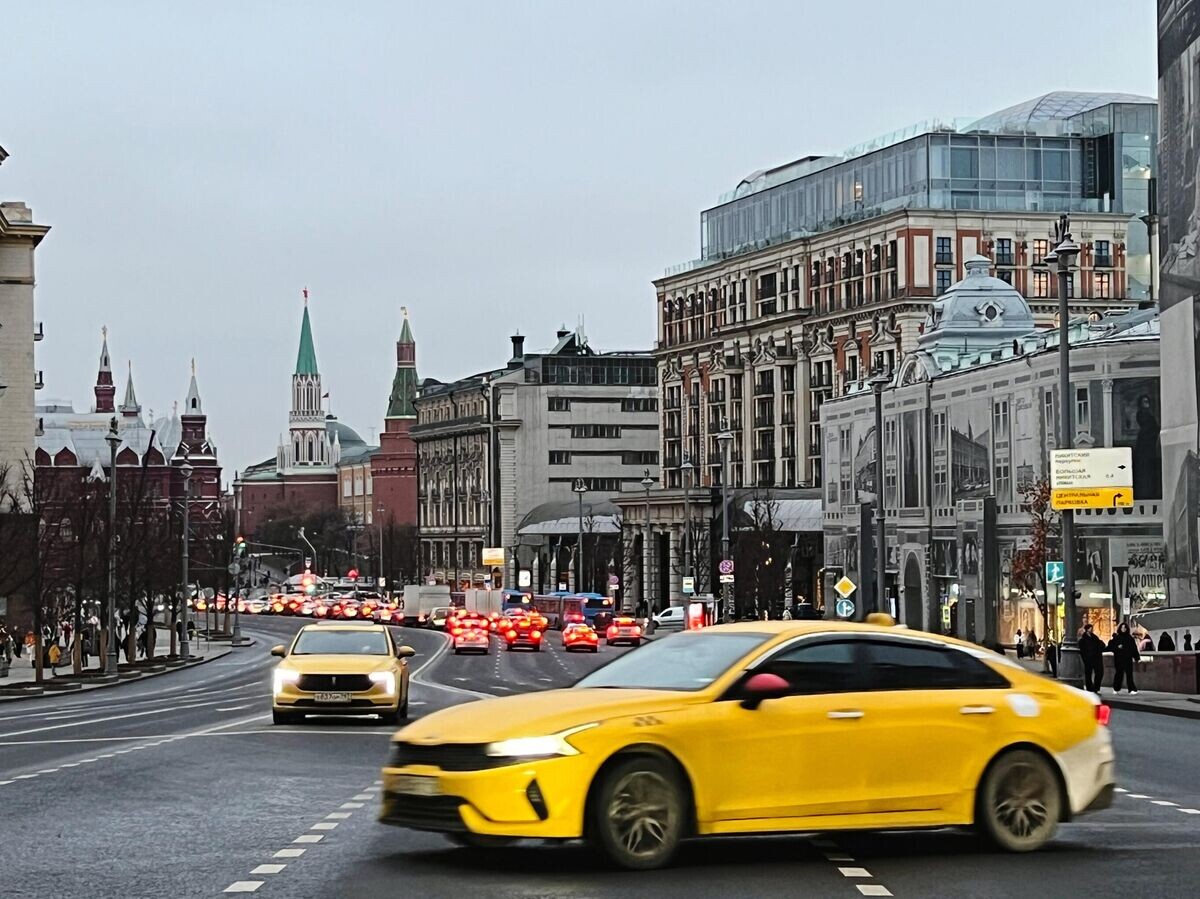    Такси в Москве© РИА Новости / Наталья Селиверстова