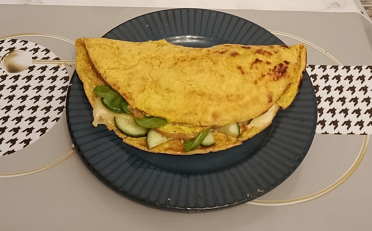 Мой завтрак и кофе ☕