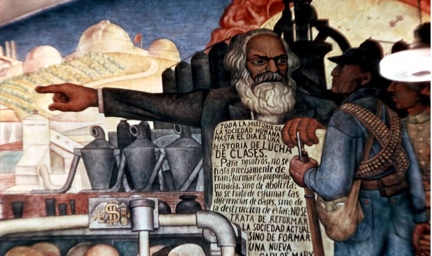 Фреска Диего Риверы «Маркс». Getty.