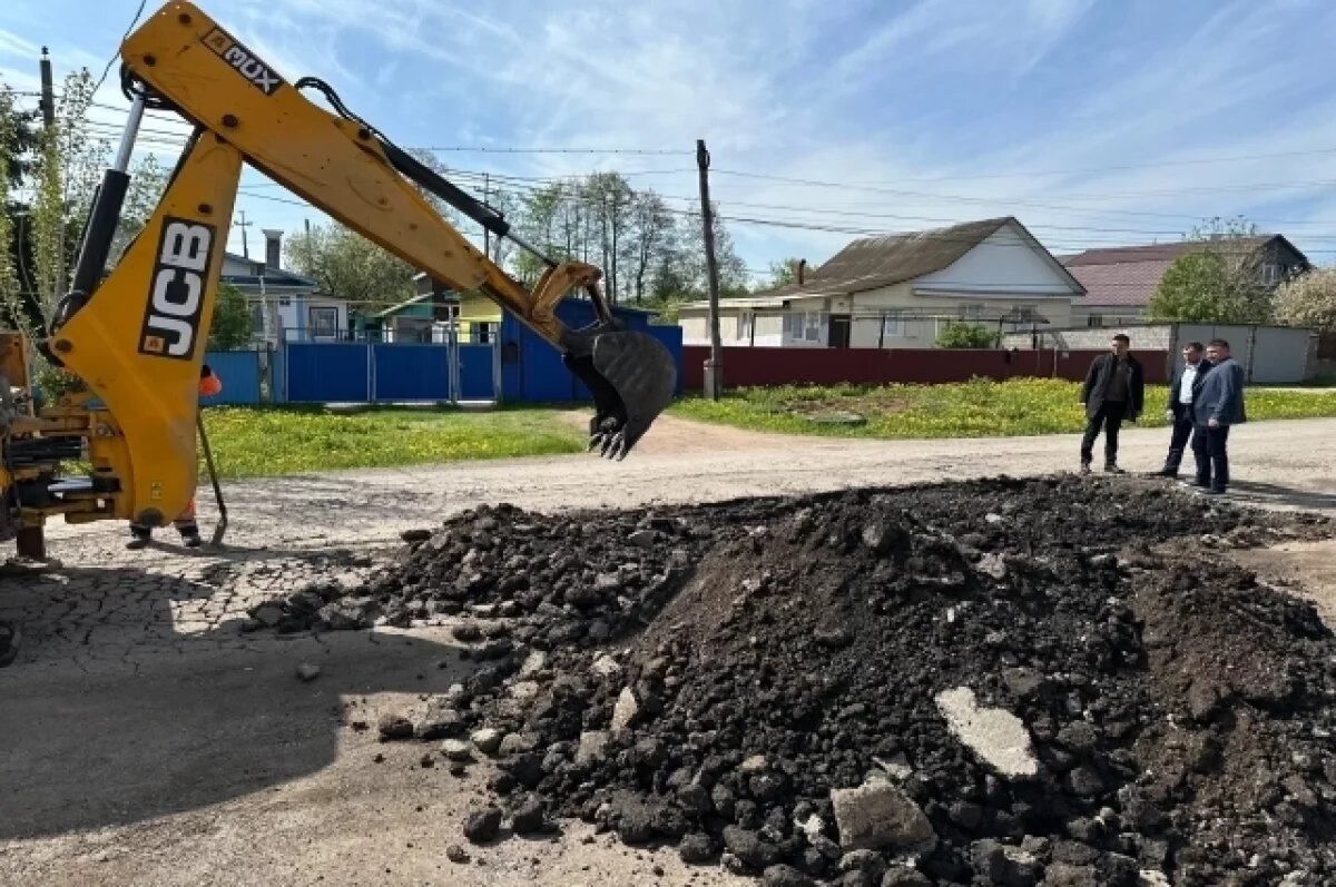    В Уфе начался ремонт дороги после жалоб местных жителей