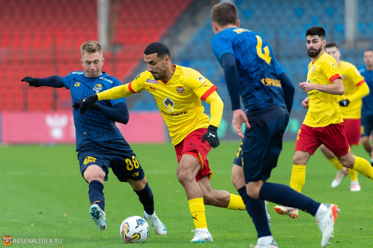 Матч "Арсенал" и "Сочи" в Туле в текущем сезоне