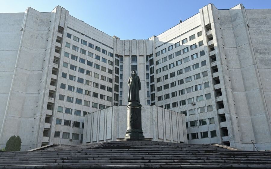    Штаб-квартира Службы внешней разведки РФ в Москве / Источник: © Станислав Красильников/РИА Новости
