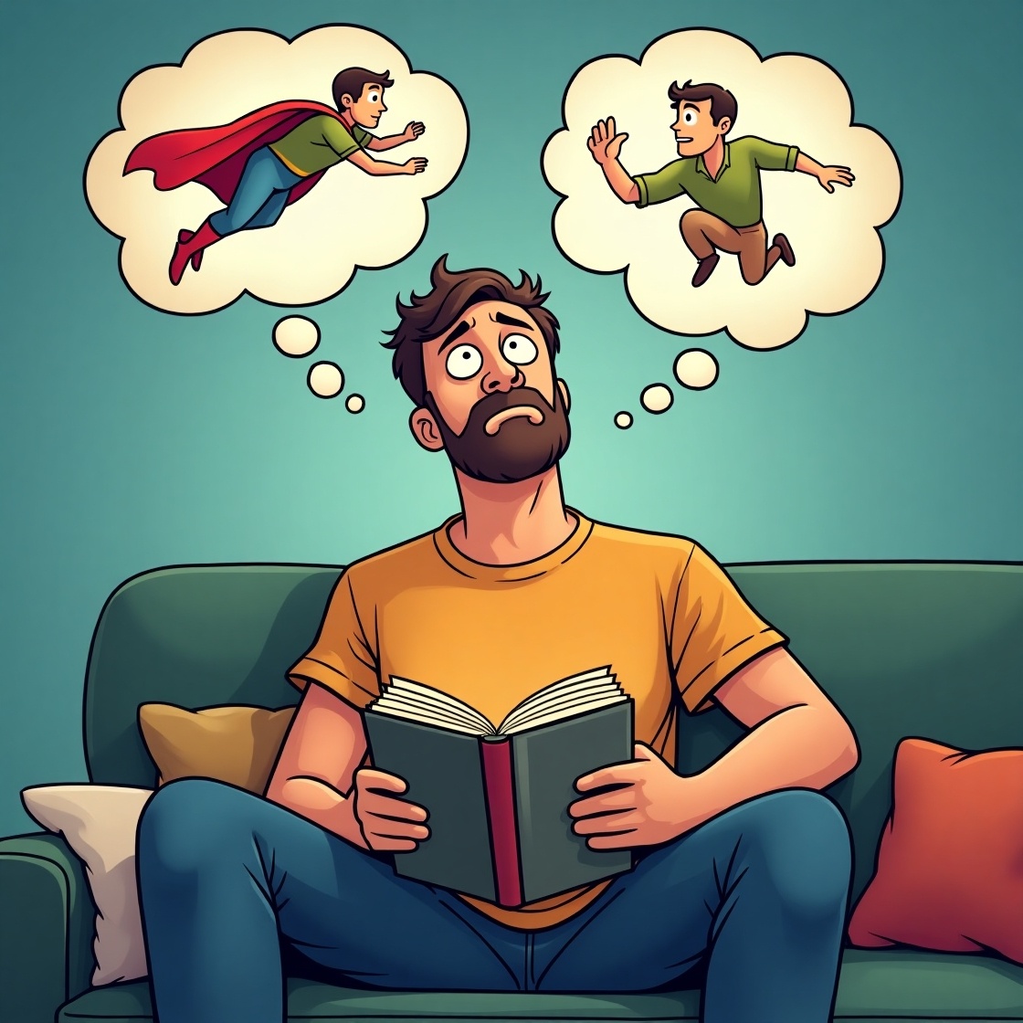 Почему-то во мне не проснулась способность летать. И это очень обидно! Я думал, что во взрослой жизни всё будет, как в детстве, когда мы мечтали стать супергероями.