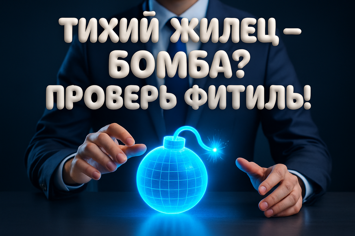    Тихий жилец – бомба? Проверь фитиль! Святослав Шакин