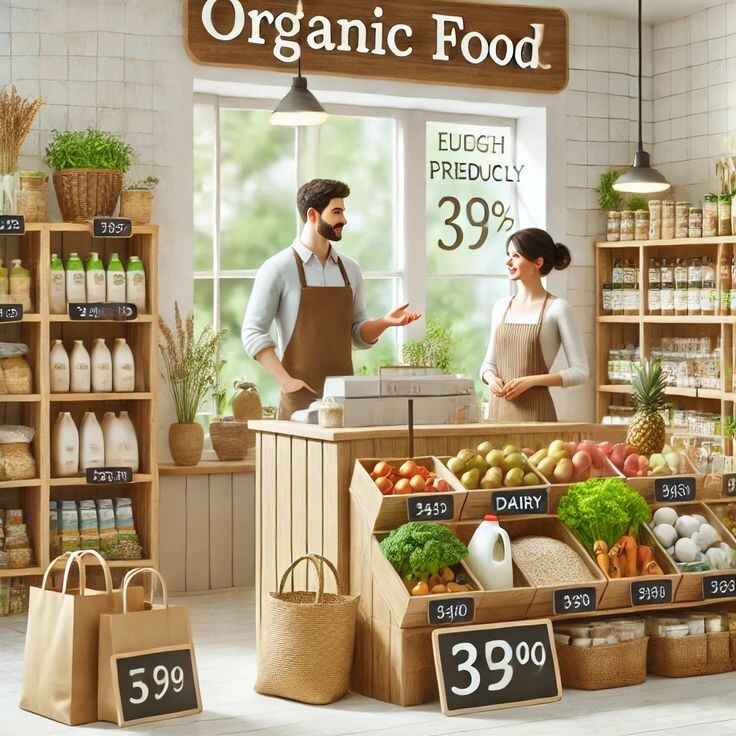 Сотрудники продуктового ритейла