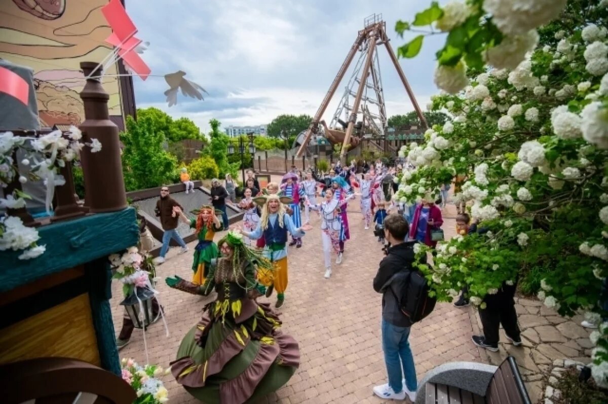    Сочинский парк в майские праздники посетили более 52 тысяч гостей