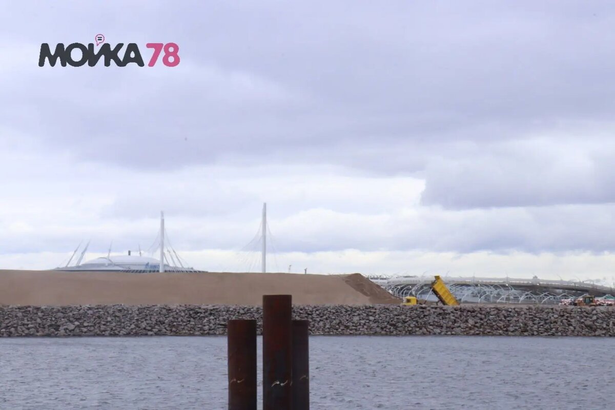    Северный намыв. Фото: Мойка78