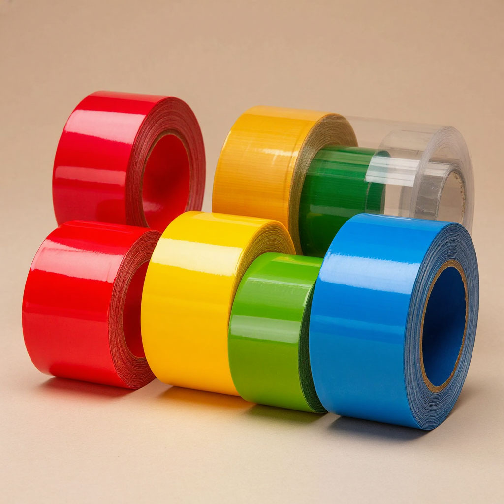 Цветной упаковочный скотч