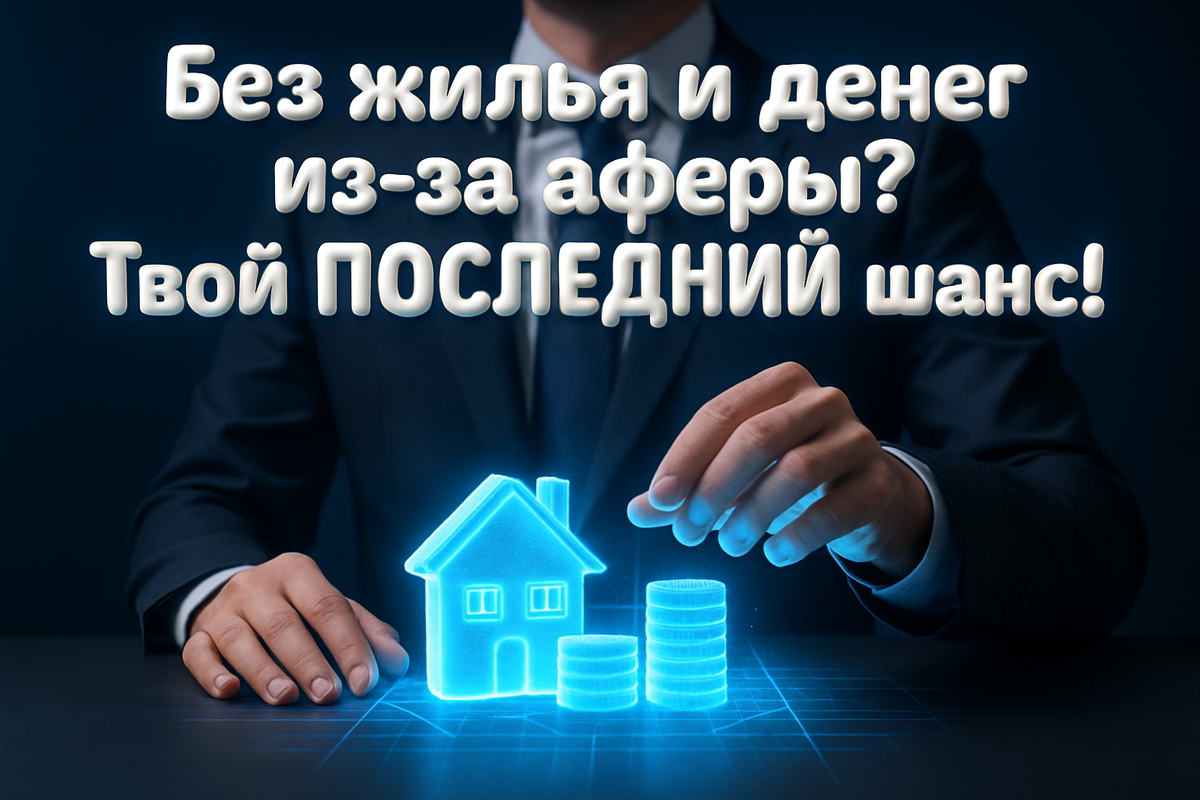    Без жилья и денег из-за аферы? Твой ПОСЛЕДНИЙ шанс! Святослав Шакин