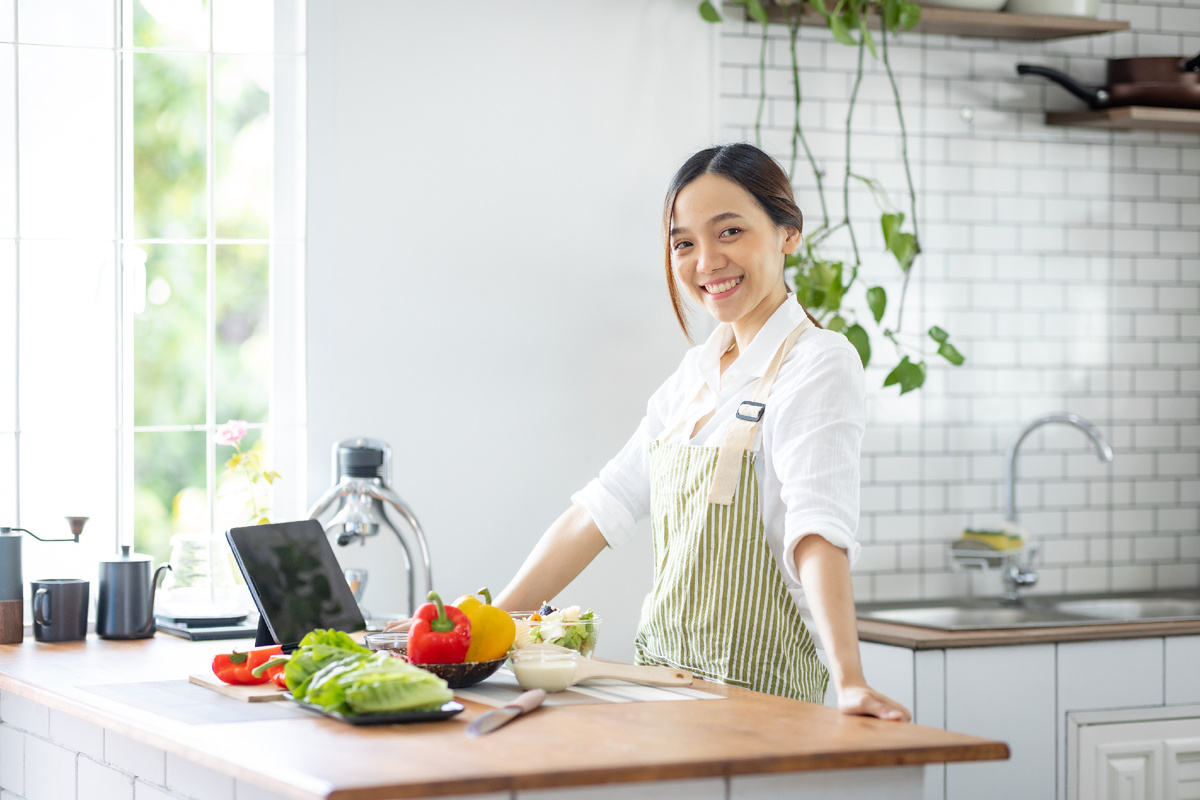 На кухне нужно быть в хорошем настроении