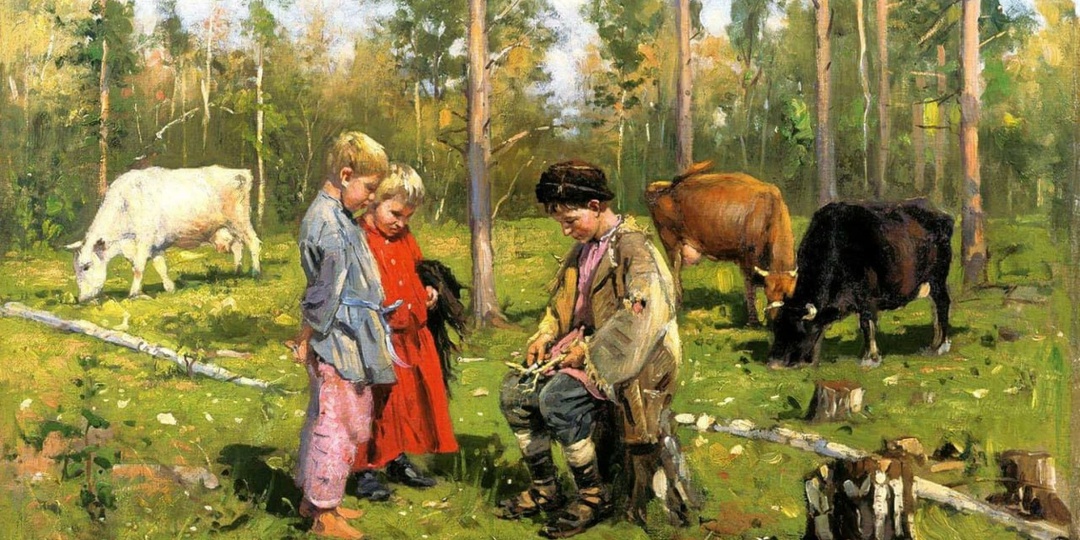 Владимира Маковского современники называли «художником-новеллистом», и говорили, что его полотна рассказывают истории, что их можно читать