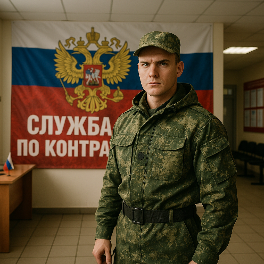 Военнослужащий Артур подписал контракт на СВО из Санкт-Петербурга. Фото Сергей М.
