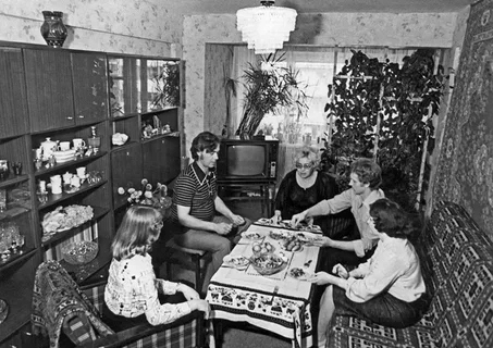 Типичная квартира в СССР