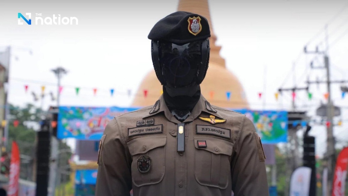 Тайская полиция внедряет робота-полицейского с искусственным интеллектом  