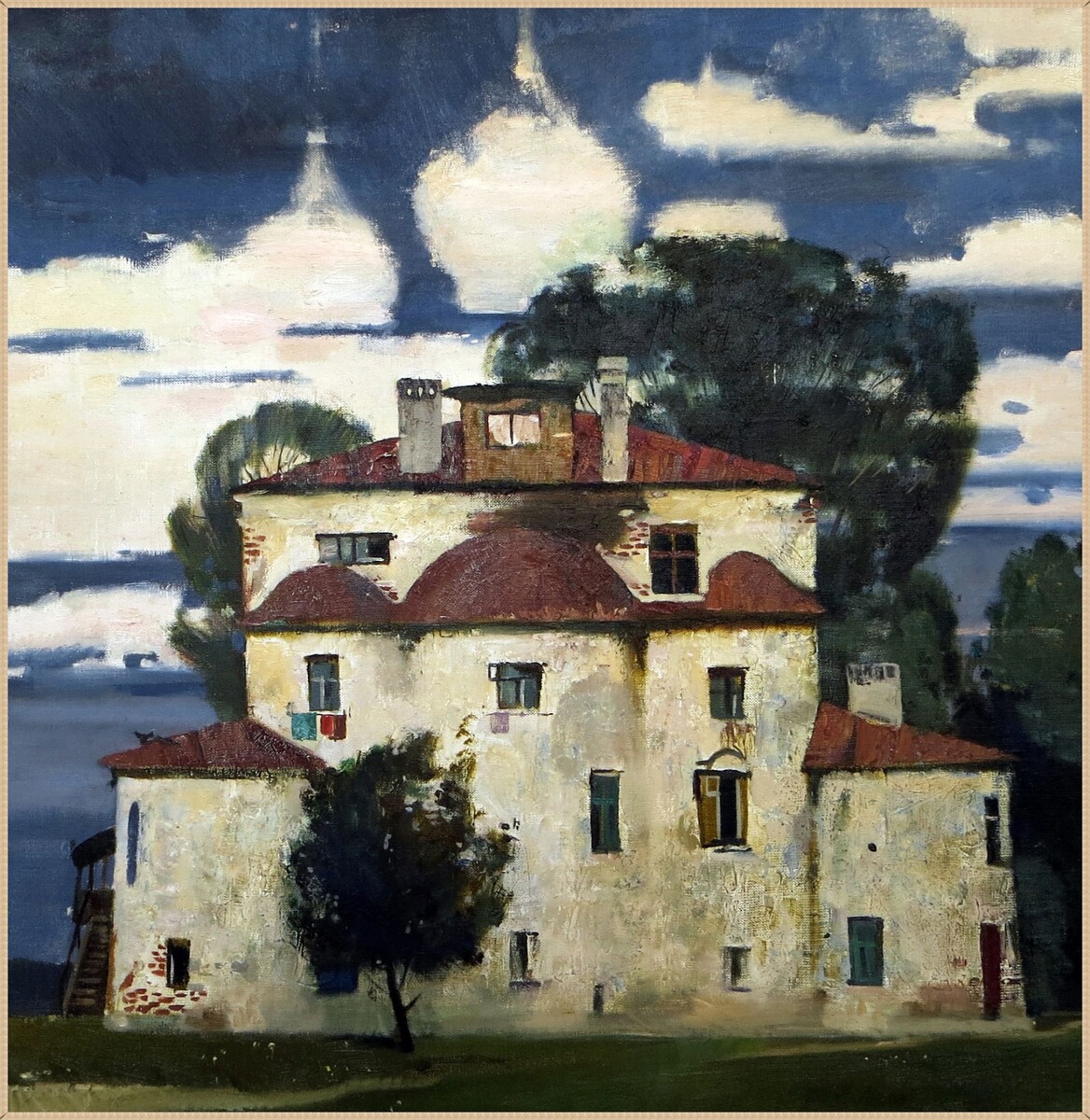 © Наталья Цветкова. Воскресение. Холст, масло. 65  x 65см. 2012 г.