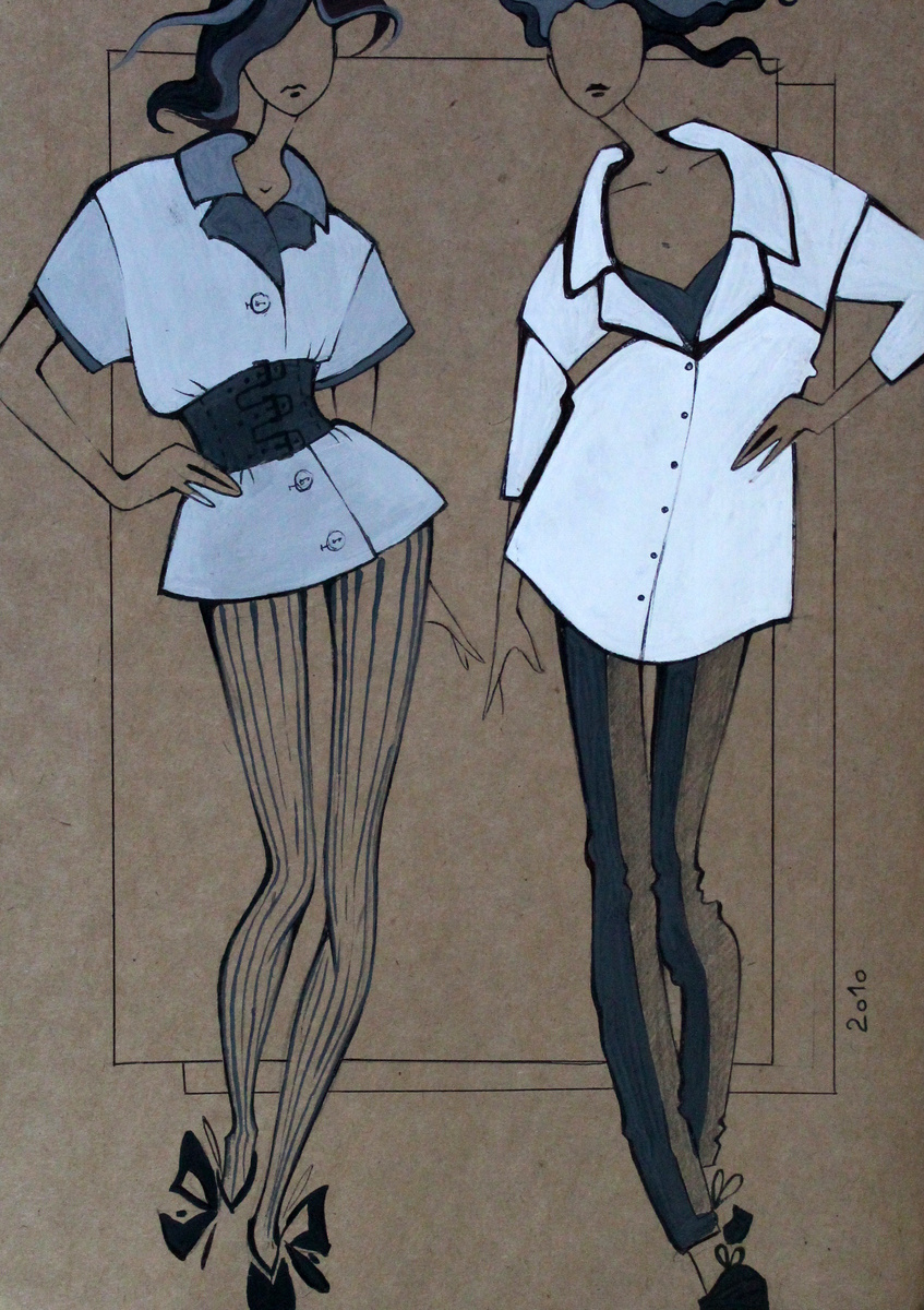 эскизная графика 2009-2010 гг.