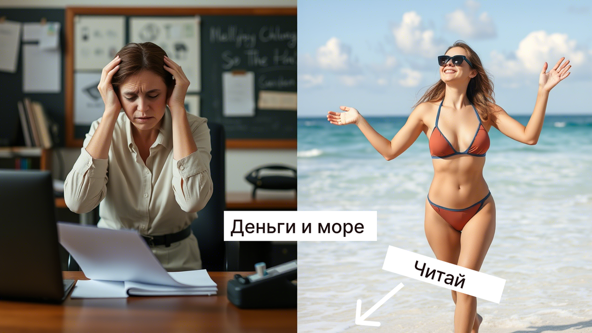 Успей заработать на отпуск!