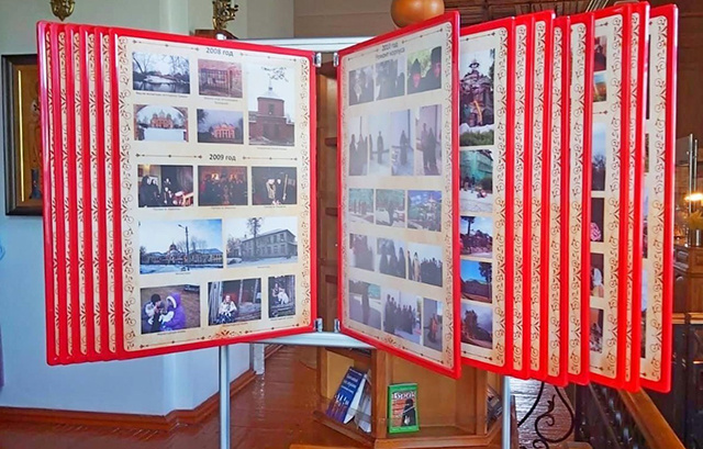 В Твери можно узнать по фото историю возрождения древнего монастыря