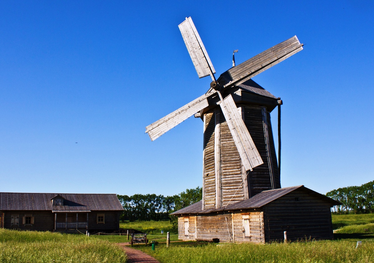 Та самая мельница из Дубенок  в Тарханах