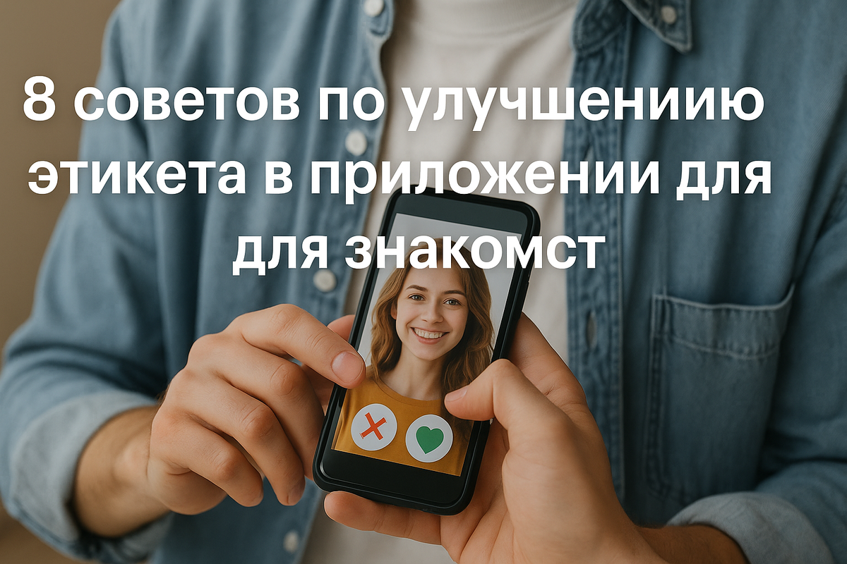 8 советов, как вести себя в приложениях для знакомств