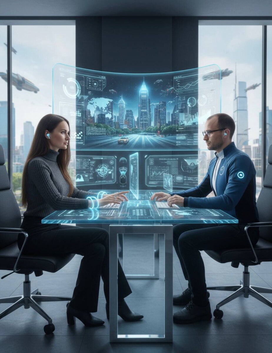 Рабочий офис будущего с AI ИИ