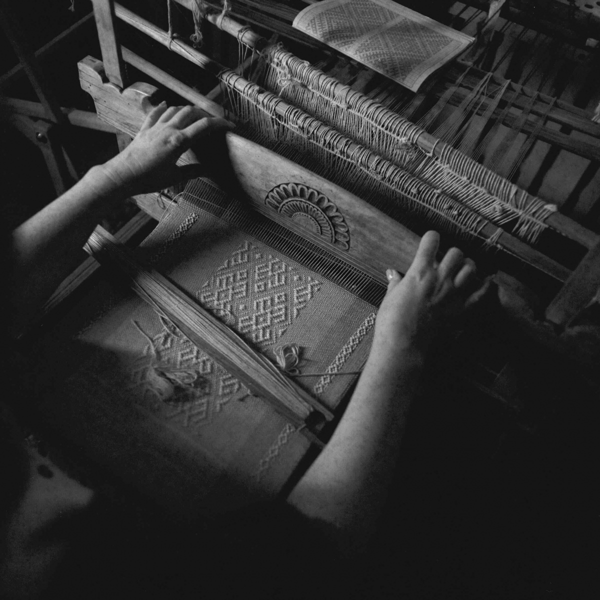 Ткацкий станок. Фото: Анна Плюснина