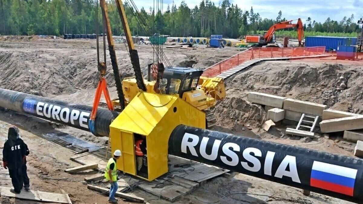 «Северный поток — 2» стал предметом торга между ЕС и Россией. Источник: dzen.ru