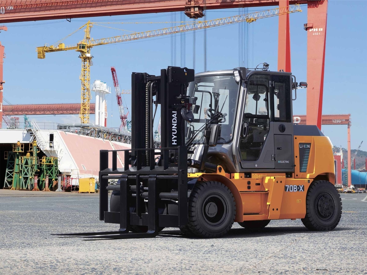 Электрический вилочный погрузчик большой грузоподъемности HD Hyundai XiteSolution (HD Hyundai XiteSolution)