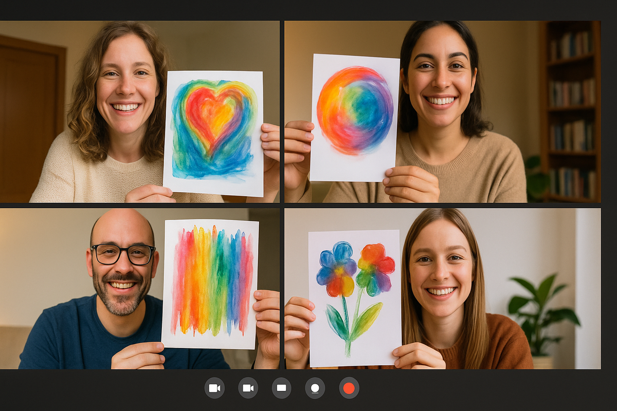 Онлайн групповая арт-терапия