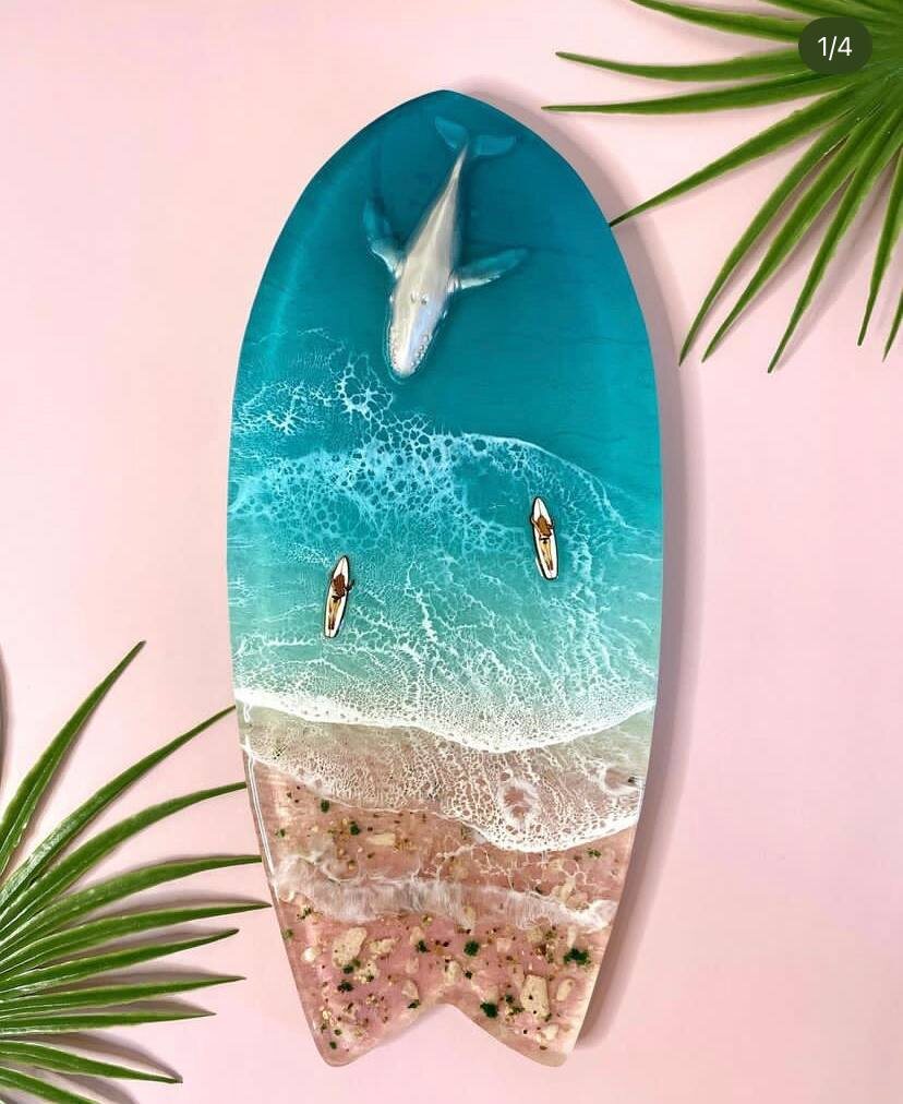 Декоративный серфборд от Surf Art True 
