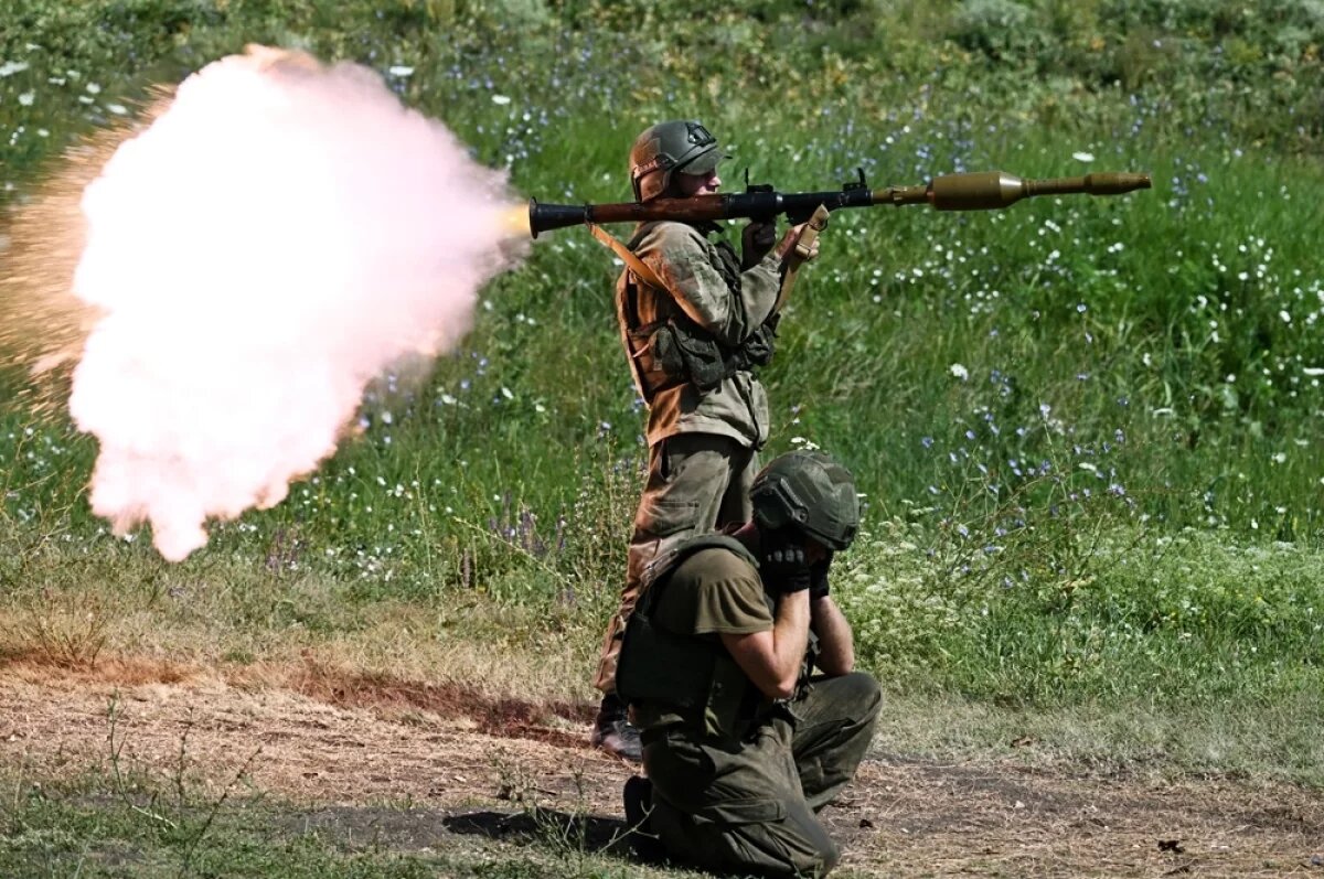    Бойцы штурмовых подразделений ВС РФ