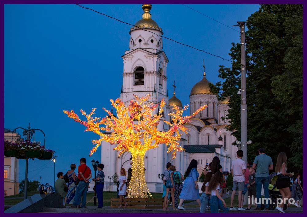 Светодиодное дерево "Сакура"