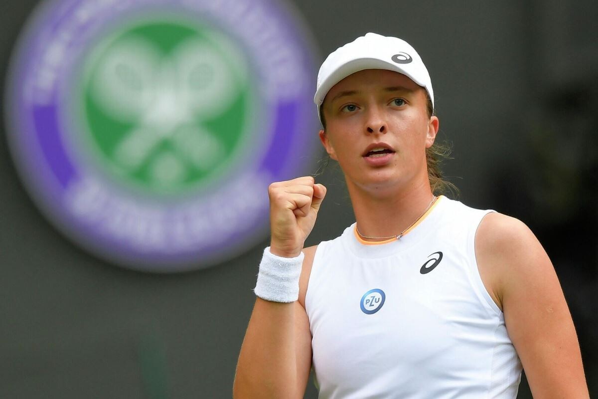 Ига Швентек / Фото: sport5.by