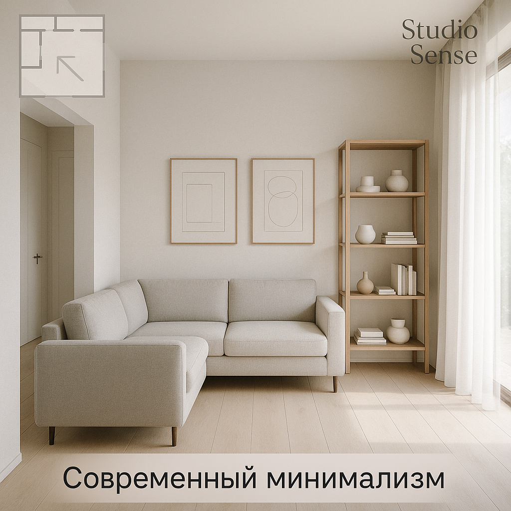    Маленький дом интерьер в современном стиле Keri