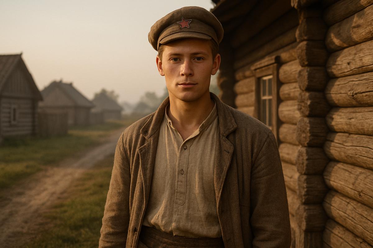 Он начинал как крестьянин. Но война сделала его солдатом и героем