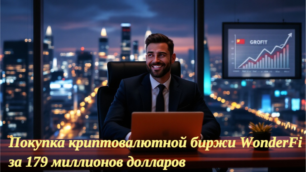 Покупка криптовалютной биржи WonderFi за 179 миллионов долларов