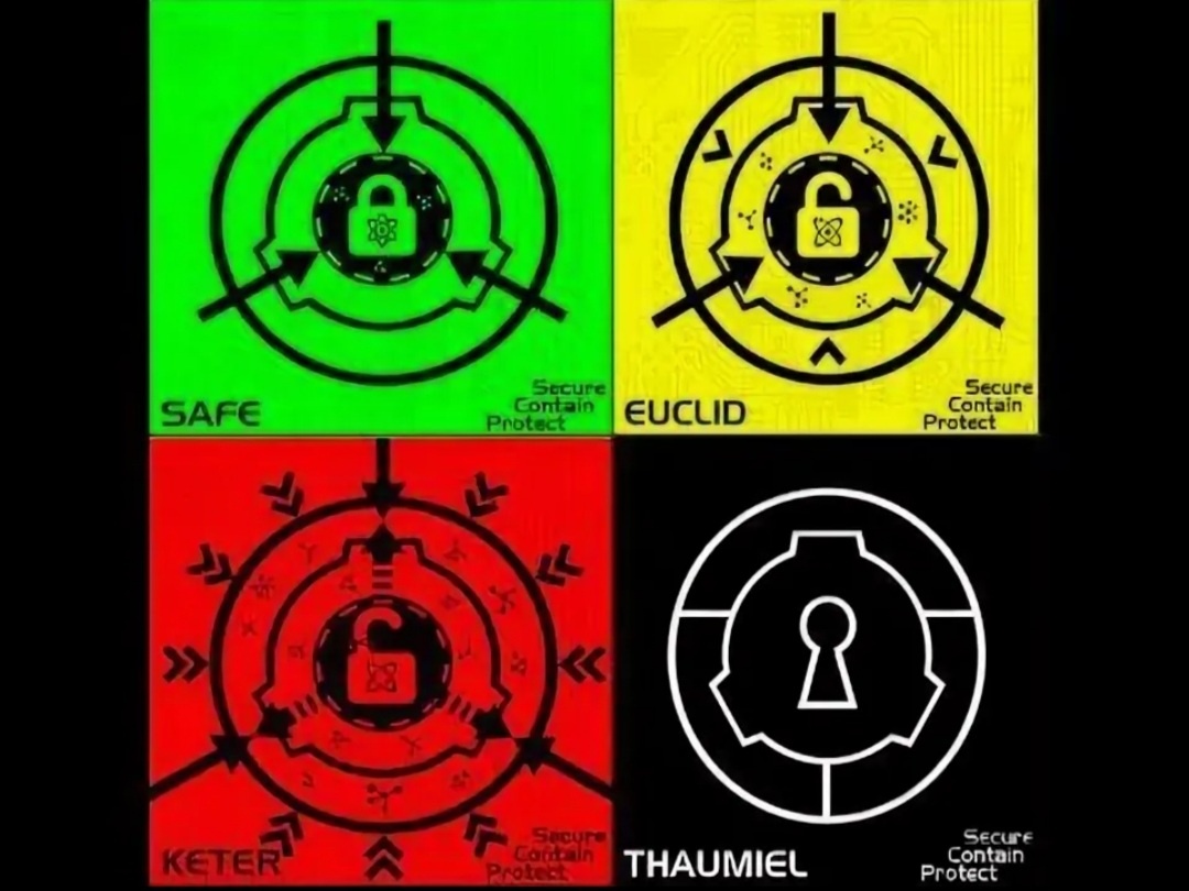 Знаки scp объектов.