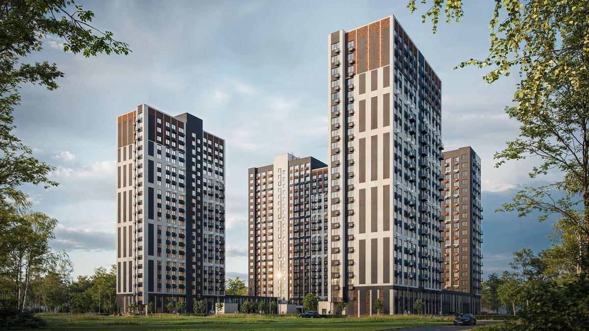 Проект и план застройки ЖК Район 8 в Екатеринбурге