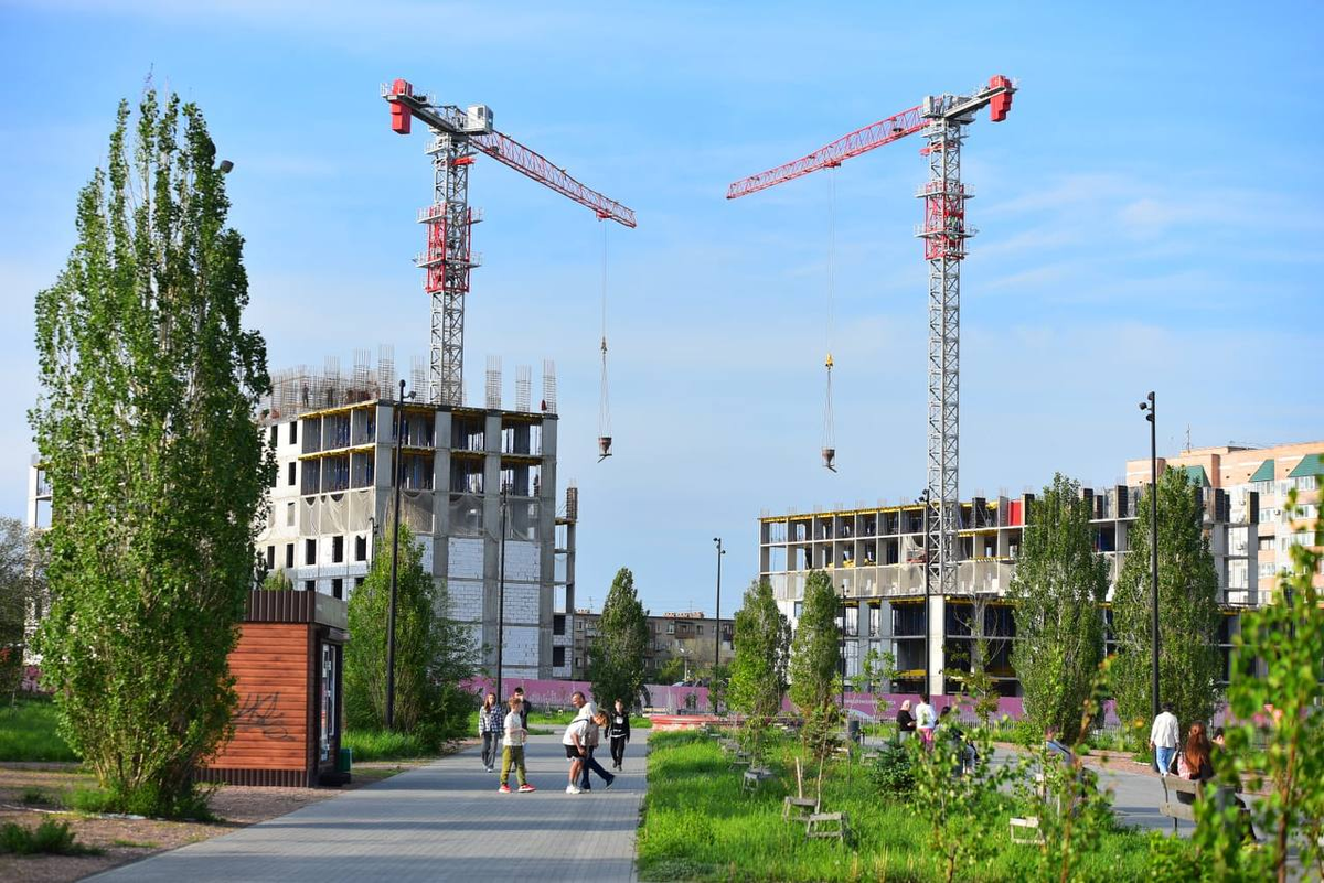 Возведение жилого комплекса для металлургов.