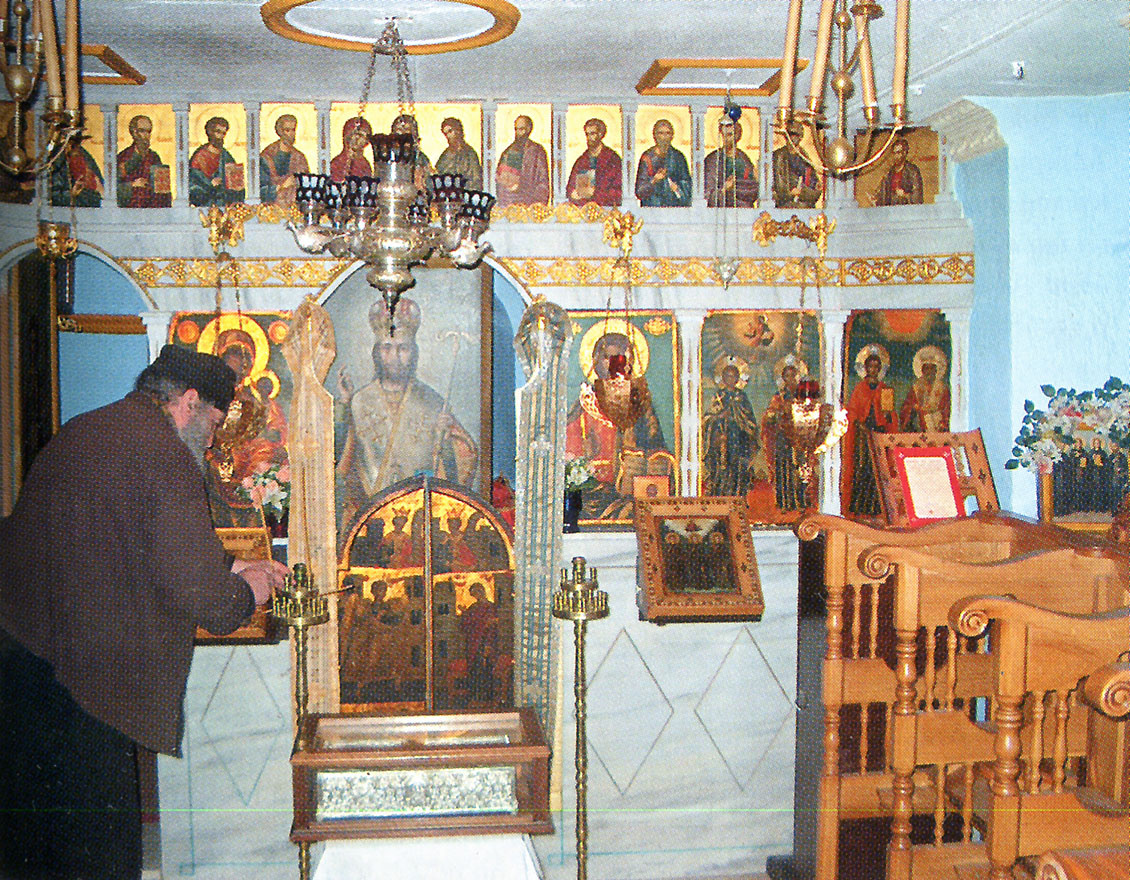 Храм новомучеников иверского скита