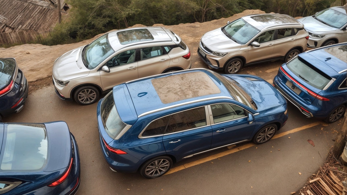 Дилерские запасы «китайцев» простаивают на улице