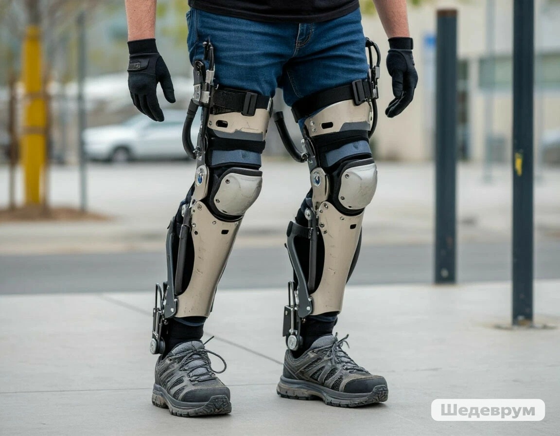    Экзоскелет, иллюстрация, Антон Москалюк на демо-дне Акселератора