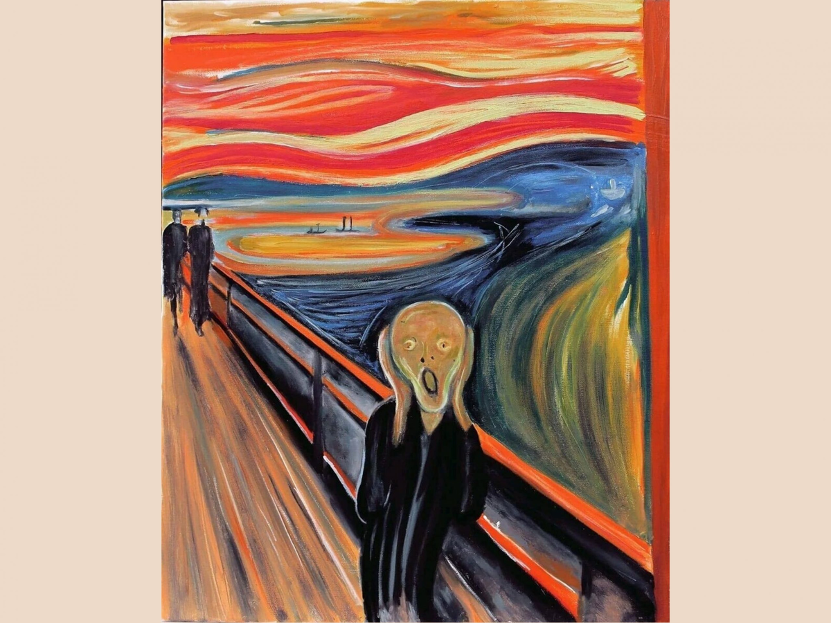 "Крик" - Эдвард Мунк