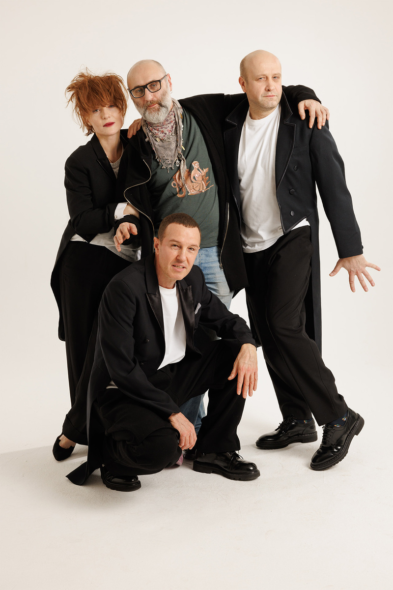    Полина Кутепова, Игорь Верник, Виталий Коваленко и Петр Шерешевский