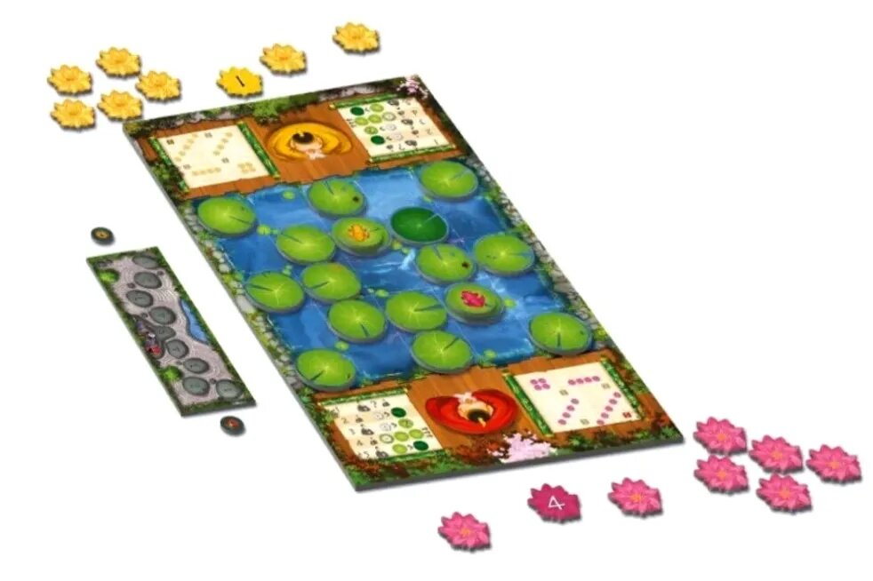 Игровое поле с жетонами